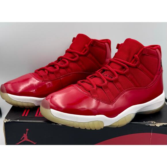 Air Jordan 11 Retro Mens 11 “Win Like ‘96” 378037-623 # 278 main image 8